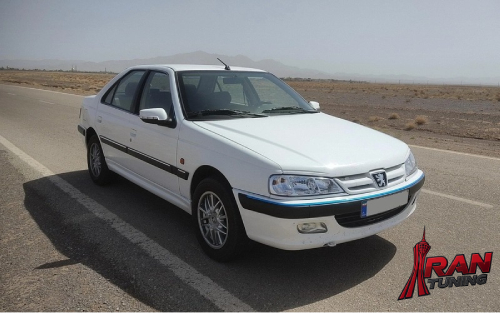 نمای جلویی پژو پارس