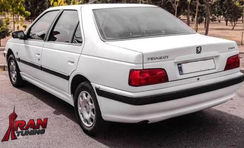 بررسی نمای عقب پژو پارس