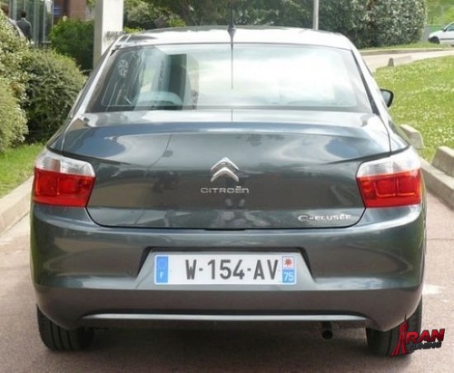 بررسی نمای عقب عقب سیتروئین سی الیزه 2012