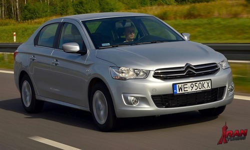 بررسی نمای جلو سیتروئین سی الیزه