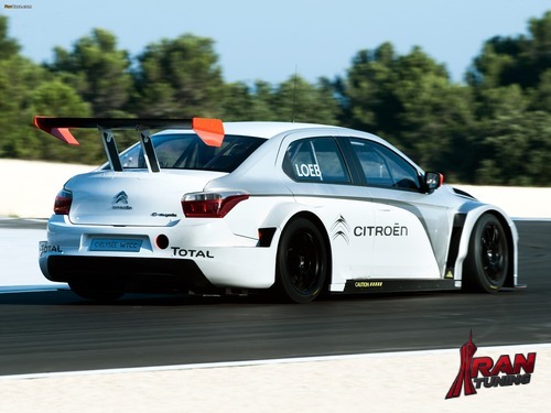 نمای عقب سیتروئین سی الیزه WTCC