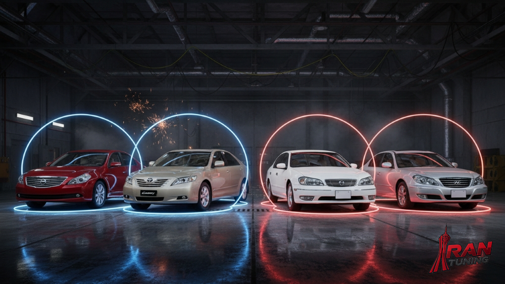 مقایسه نیسان ماکسیما با رقبای قدرتمند سدان: کمری، آزرا و تیانا