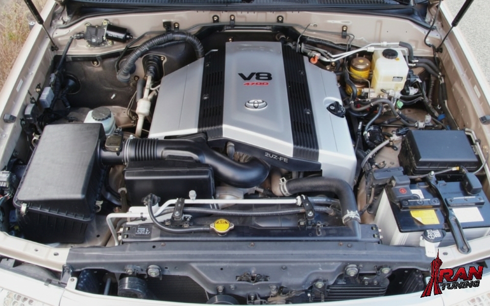 بررسی موتور لندکروز