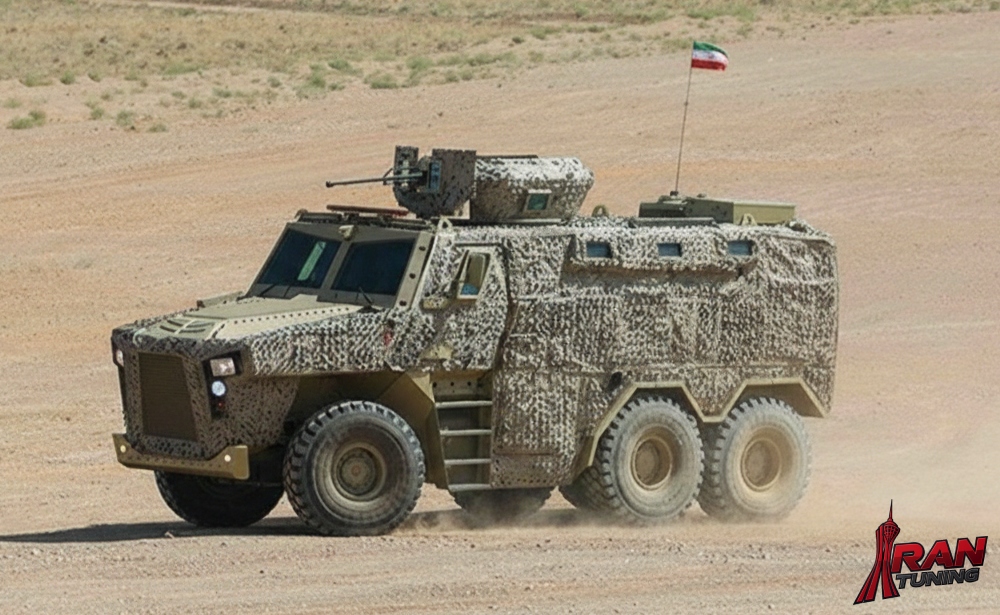 بررسی خودروی نظامی رعد